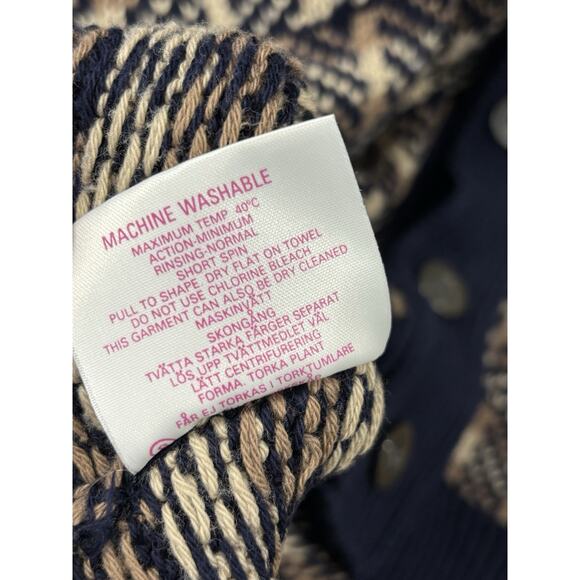 Alan Paine England Sweater Vest Men's EUR 52 UK 44 Brown 100% Cotton Vintage - Picture 7 of 7